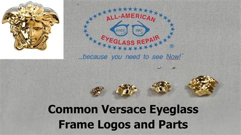 versace eyeglasses frame repair|Versace eyeglass replacement parts.